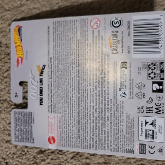 007 you only live twice hot wheels premium real riders Toyota 2000GT Roadster. - Picture 2 of 3